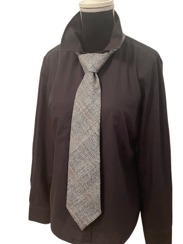 Cravate motif Jacquard : 57% coton / 38% polyester / 5% elasthanne