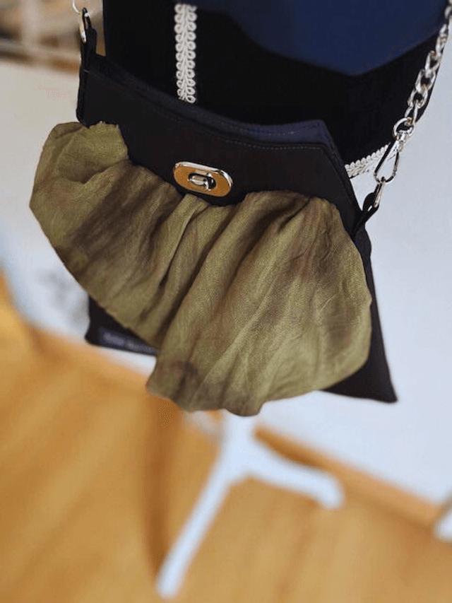  Sac à main "Elna QUINFIL" modèle trapèze 