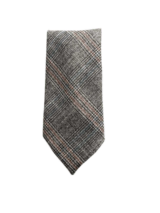 Cravate motif Jacquard : 57% coton / 38% polyester / 5% elasthanne